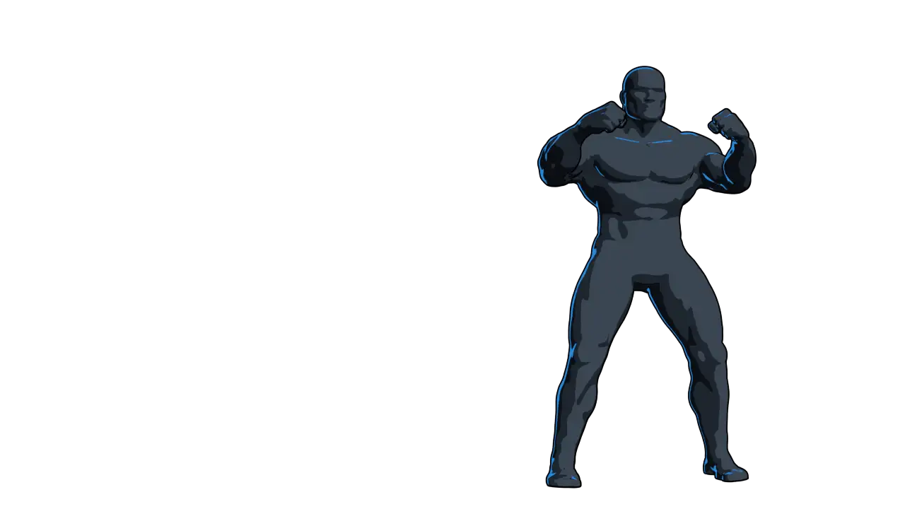 EQ 1 Fighting Dummy. The full dummy from a low front angle.